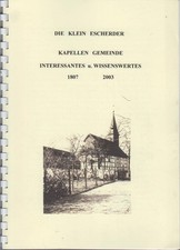Der Klein Escherder Kapellen, Gemeinde. Interessantes und Wissenswertes. 1807 - 