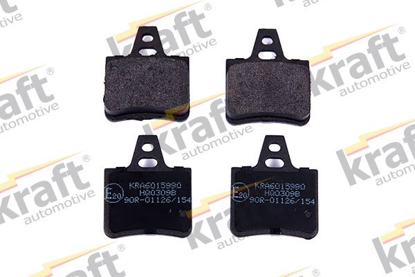 Kraft Automotive 6015990 Bremsbelagsatz, Scheibenbremse FüR CitroËN-image