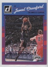 2016-17 Panini Donruss Press Proof Purple 55/199 Jamal Crawford #28 e5r