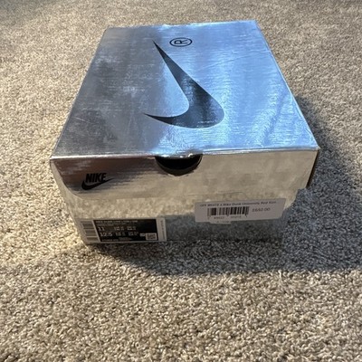 Nike Dunk Low x Off-White University Red/White Low Top Leather Sneakers Box