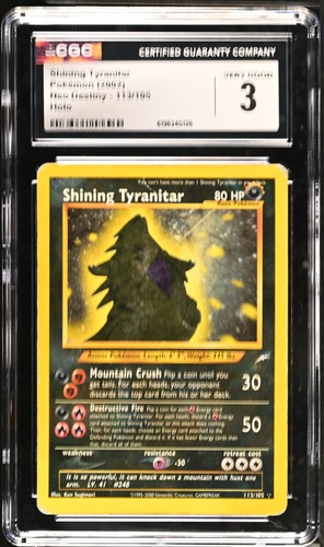 Shining Tyranitar (Unlimited) graded CGC 3 for sale on eBay