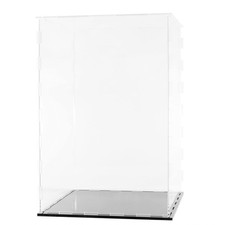 Clear Acrylic Display Case-Assemble Countertop Box for Display-Clear Display ...