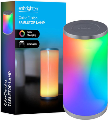 Enbrighten Color-Fusion LED Lamp, Modern Night Light, Touch Color Fusion Lamp 