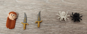 Lego The Hobbit 79001 Escape From Mirkwood Spiders LOTR MISSING 2 PIECES READ