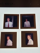 TINTI GABRIELE ATTORE ITALIANO 4 DIAPOSITIVE PELLICOLA FOTOGRAFICA VINTAGE 35MM