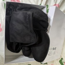 Women s black over the knee boots ,size 40 ,good condition ,new