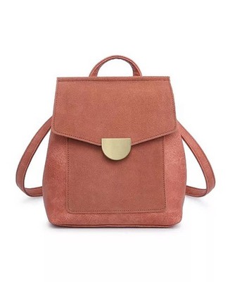 Mods Luxe Claudette Backpack Crossbody Handbag Vegan Leather Suede Sold Out EUC