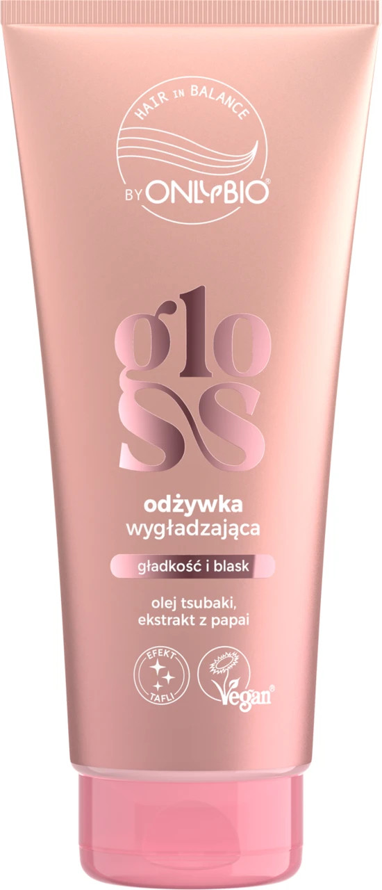 OnlyBio Gloss Smoothing Conditioner Water Surface Effect Vegan 200ml