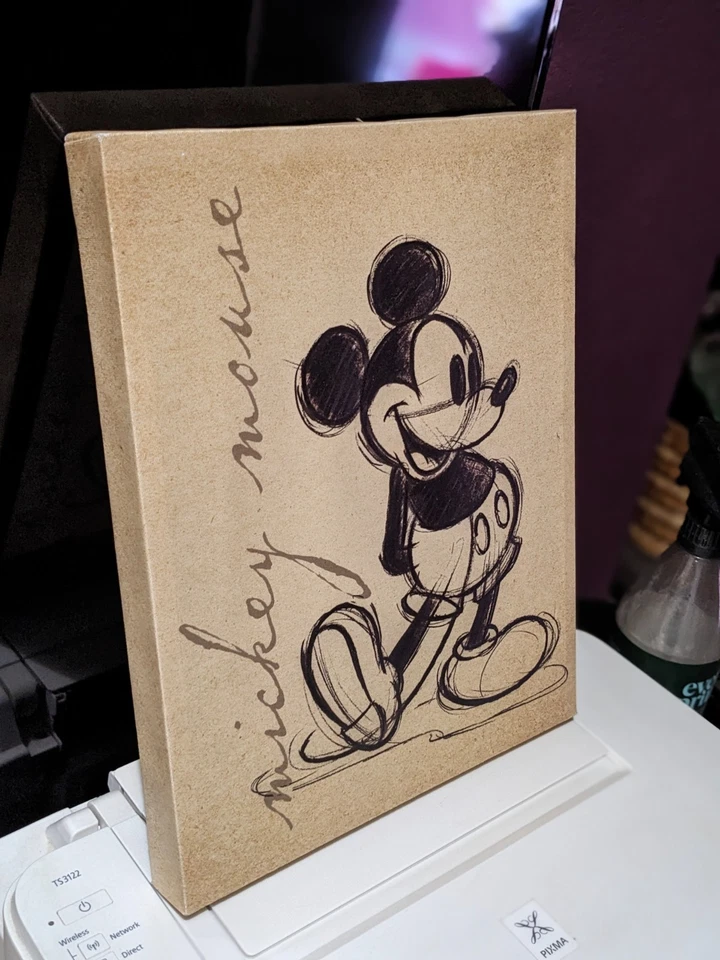 Disney Mickey Autorretrato Mickey Mouse Foto 2 de 3