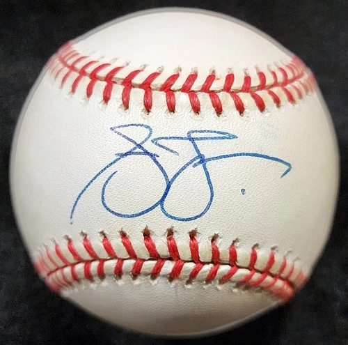 ANDRUW JONES CAREER PLAYING DAYS SIGNED AUTOGRAPHED MLB BASEBALL HOF PSA/DNA COA