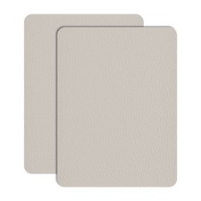 Leather Repair Patch Tape 8 12 inch 2 pcs 2 pcs, Ivory Grey2.0