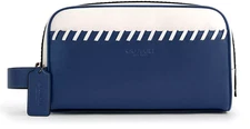 💙Coach Small Travel Kit - CAX53 Deep Blue Whipstitch Smooth leather - NWT