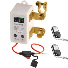 Remote Kill Switch for Car, DC12V 240A Battery Disconnect Switch,...