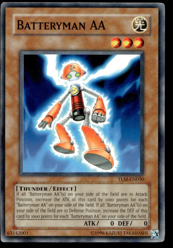 Batteryman AA - TLM-EN030 - YuGiOh 