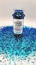 Color-Shifting Chunky Blue  Pink Glitter - A Mermaid's Tail 3 oz.