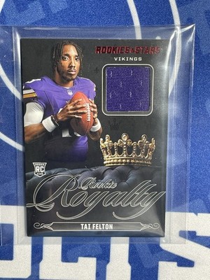 2025 Panini Rookies & Stars - Rookie Royalty Tai Felton #RR-TFN (MEM, RC)