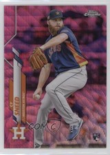 2020 Topps Chrome Update Target Pink Wave Refractor Cy Sneed #U-50 ut4