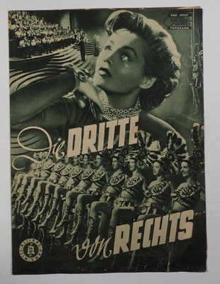 Das Neue Film Programm - Die Dritte von Rechts, mit Grete Weiser