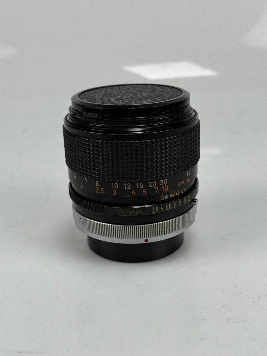 Canon FD f/2.8 Camera Lenses 100mm Focal for sale | eBay