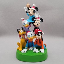 Figura de Navidad Disney Mickey Minnie Donald Goofy Pluto DS325C08
