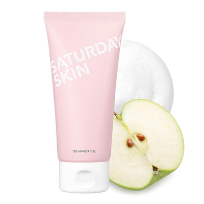 Hydrating Foam Cleanser   anti Aging Face Wash with Apple Extract, Moisturizing