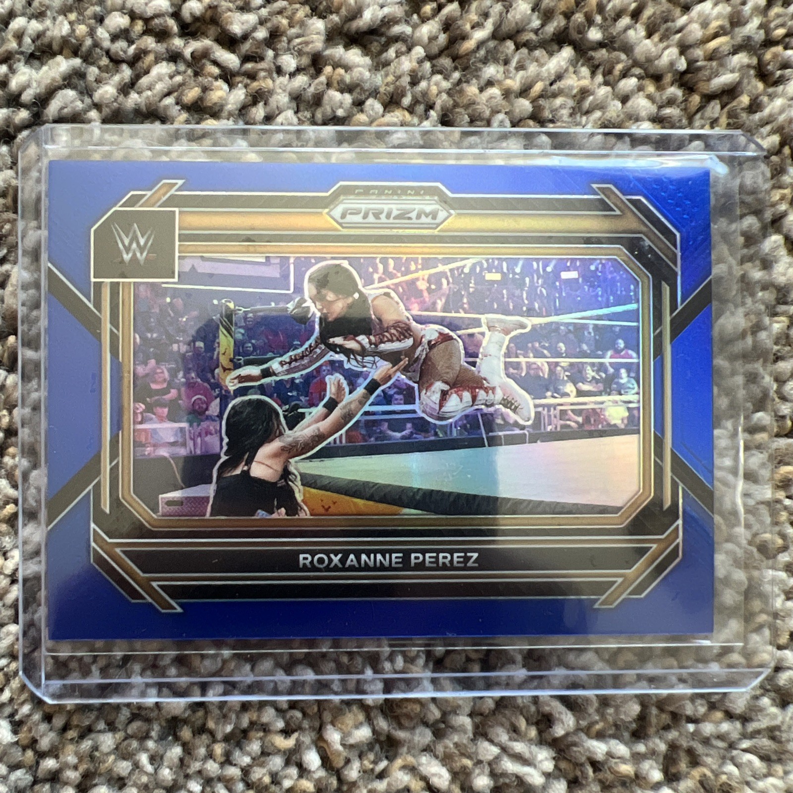 Roxanne Perez 2023 Panini Prizm WWE Blue Parallel #ed 164/199 #39 NXT