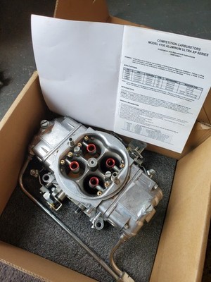 0-80803 850 Double Pumper Holley Style 4 Barrel Carburetor Kit
