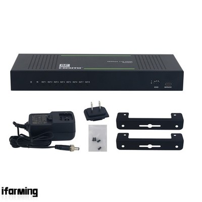 HDC-SPC18 1x8 HDMI 2.1 Splitter 48Gbps 8K@60 4K@120 VRR HDR10+Dolby for PS5 Xbox