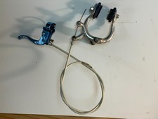 1985 Dia Compe MX 810 Rear Brake Calipers Silver Tech 3 MX 121 Lever Blue OS BMX