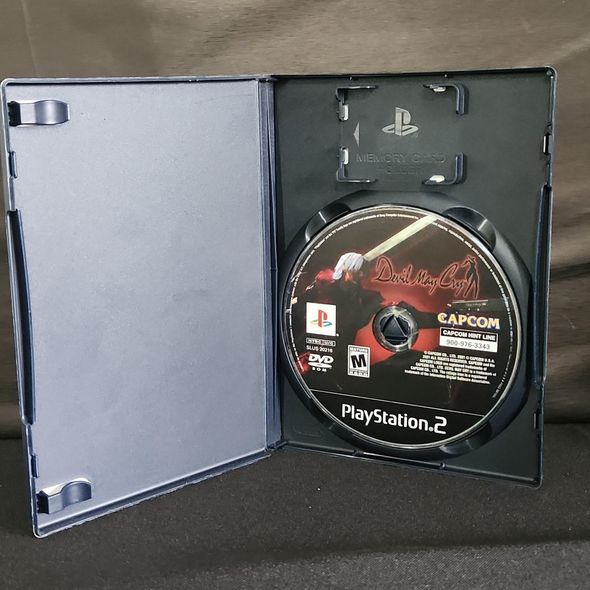 Devil May Cry Sony PlayStation 2 PS2 Game M Capcom NTSC-U/C Disc