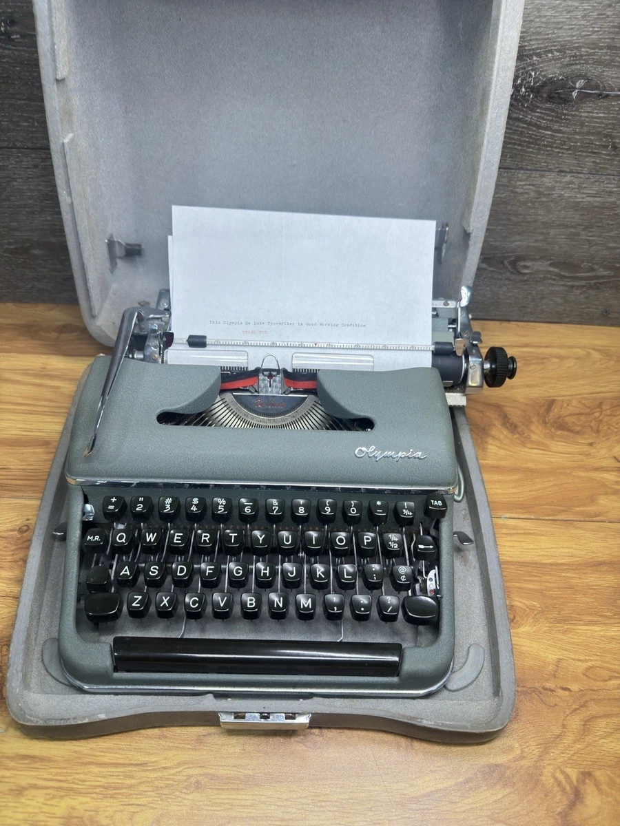 25+ Olympia Collectible Typewriters with Vintage for sale