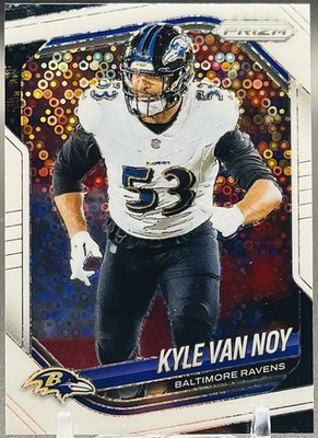 2025 Panini Prizm - White Disco Prizm #246 Kyle Van Noy