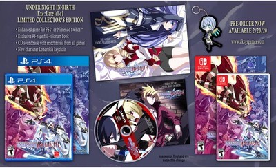 Under Night In-Birth Exe: Late[Cl-R] for PlayStation 4 CollectorsEdition [Used V