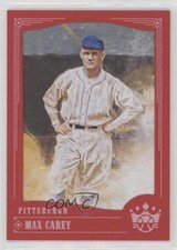 2018 Panini Diamond Kings Red Frame Max Carey #15 HOF 0b3
