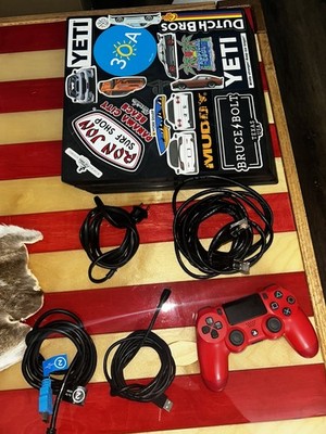 Sony PS4 Pro Console Black 1TB w/ Controller/HDMI/LAN Cable (READ DESCRIPTION )