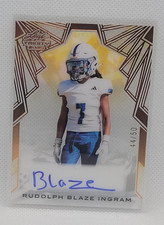 2025 Leaf Trinity Rudolph Blaze Ingram Auto #ed 44/50