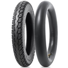 16x3.0/79-305 Bike Tire and Tube, 16 x 3.0 Tire Tube with Angled Valve Stem, ...