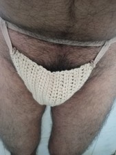 Crochet Hand made Men's Jockstraps Men Underwear Gay Thongs G String Lingerie