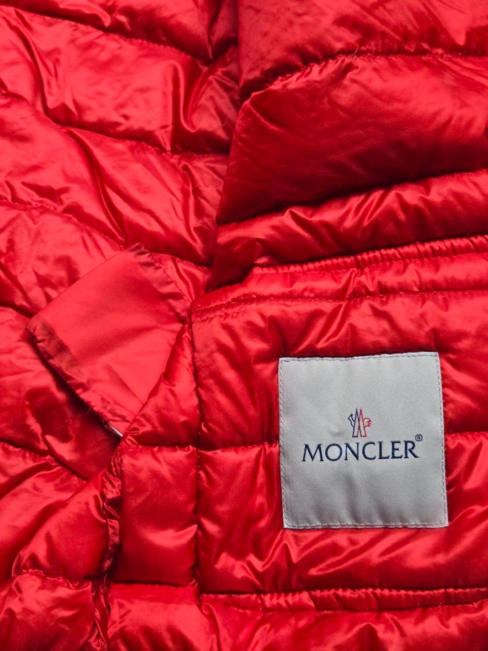 Authentic Women's MONCLER Lans Quilted Down Puffer Jacket Size 4 fits M/L image 7