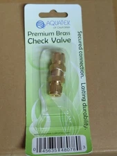 AQUATEK Premium Brass Check Valve for Planted Aquariums M9