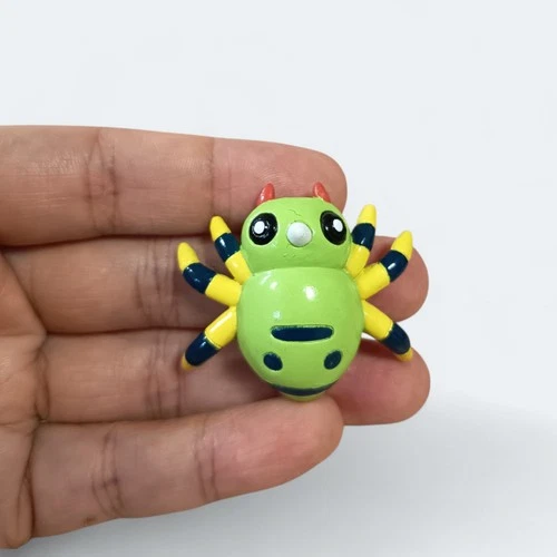 Pokemon SPINARAK 1.5" Mini Figure CGTSJ Nintendo Pocket Monster Toy Vintage