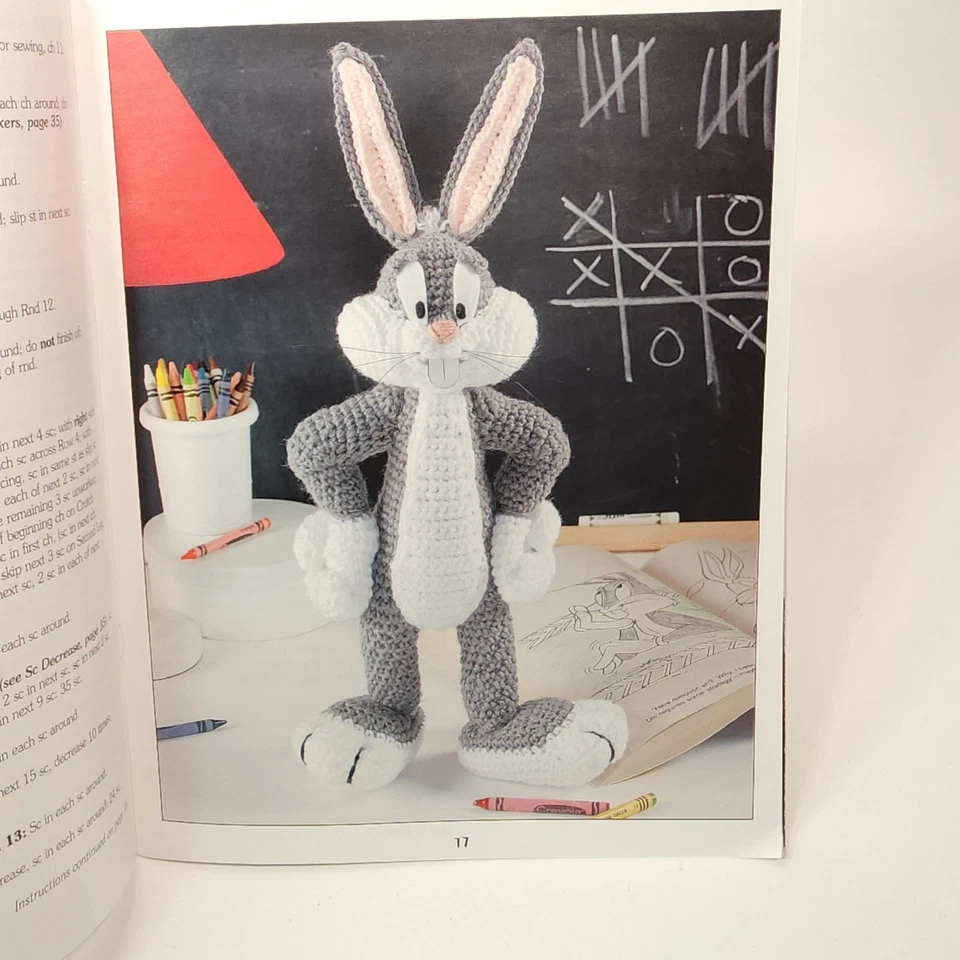 Looney Tunes Bugs and Pals Crochet Pattern Booklet Leisure Arts # 3646 Tweety - Image 4 of 4