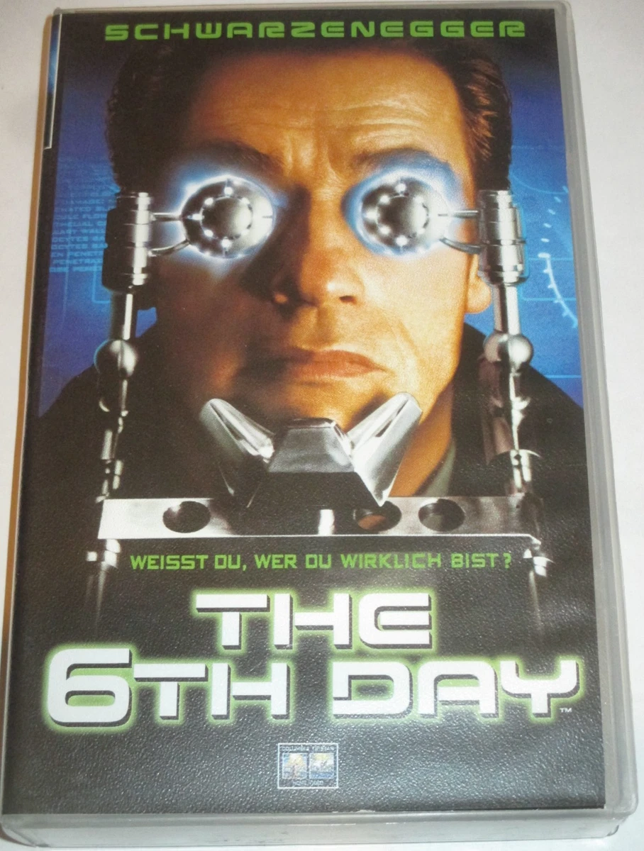 Columbia - The 6th Day - VHS/Action/Arnold Schwarzenegger/Robert Duvall