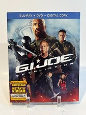 G.I. Joe: Retaliation Blu-Ray/DVD, 2013, w/ DIGITAL CODE 