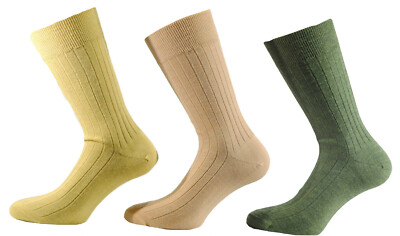 PRESTIGE (3 PAIA) CALZE UOMO LANA CORTE COLORATE A COSTE