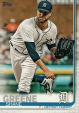 #229 Shane Greene Detroit Tigers 2019 Topps Series 1 Baseball Card FAE