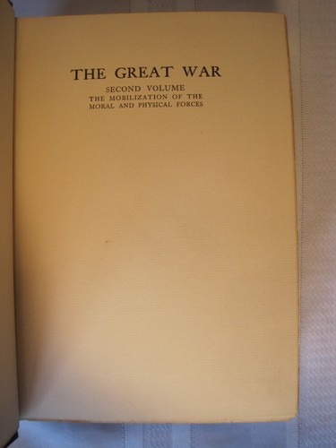 The Great War - Vol. II - George H. Allen - Barrie's Sons - WWI - 1916 - Picture 7 of 10