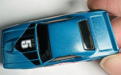 Hot Wheels Redline Sizzlers 1970 Plymouth Cuda T/A Blue / 2006 Reissue Barracuda - Picture 5 of 7