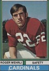 1974 Topps Roger Wehrli #421