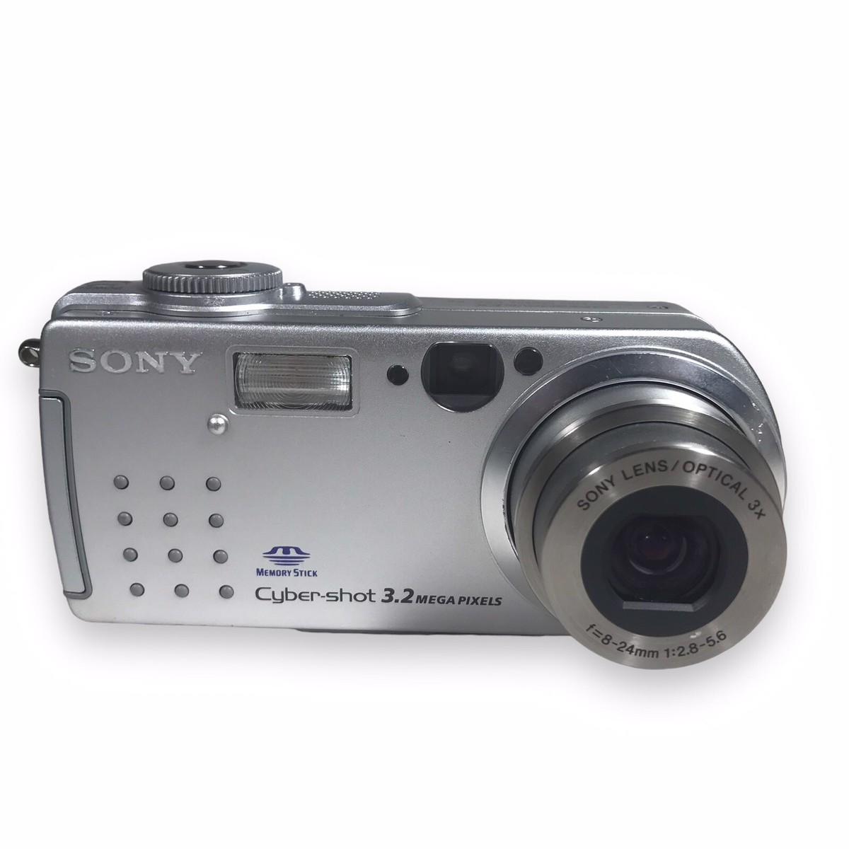 Sony Cybershot DSC-P5 3.2MP Compact Digital Camera Silver +
